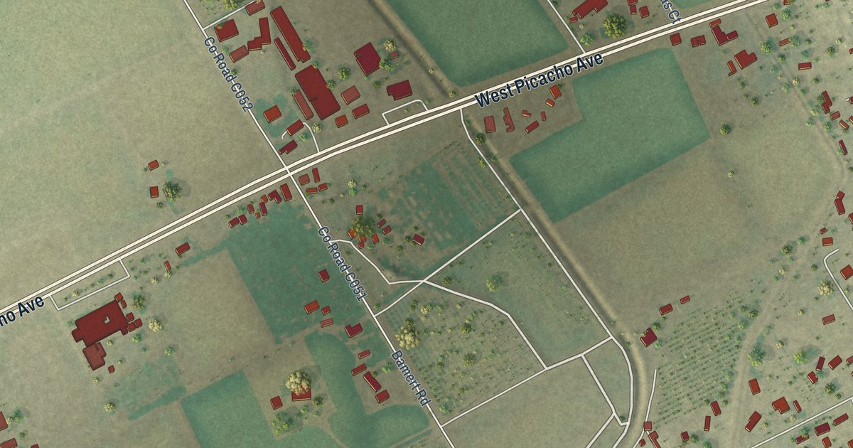 Map of Fairacres, New Mexico in 2026