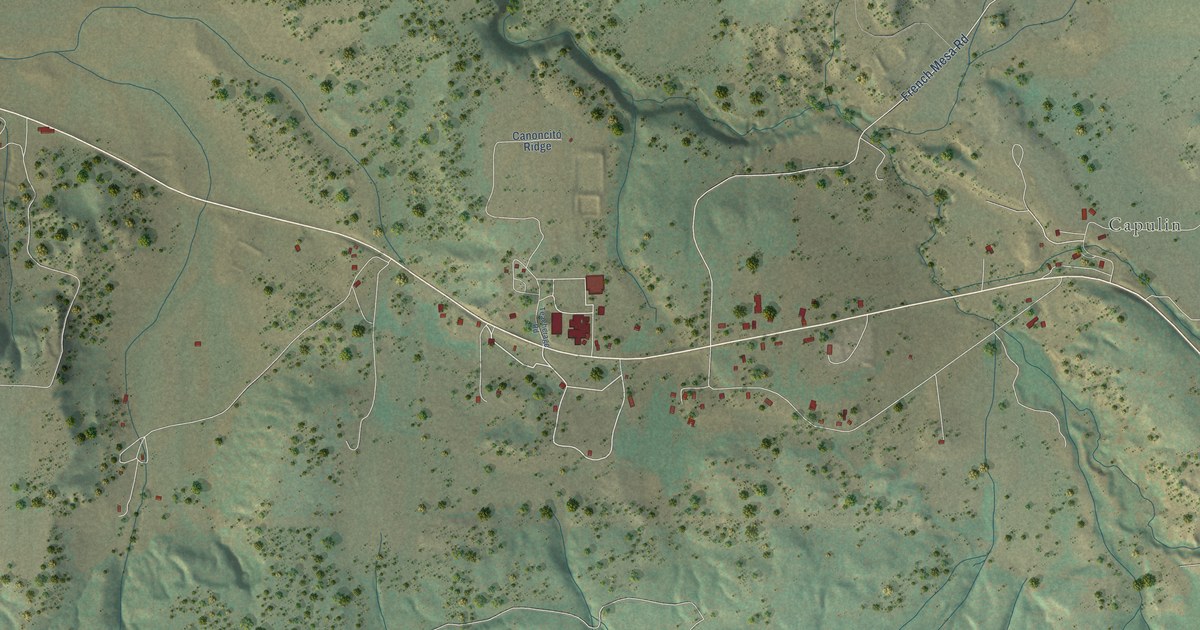 Map of Gallina, New Mexico in 2026