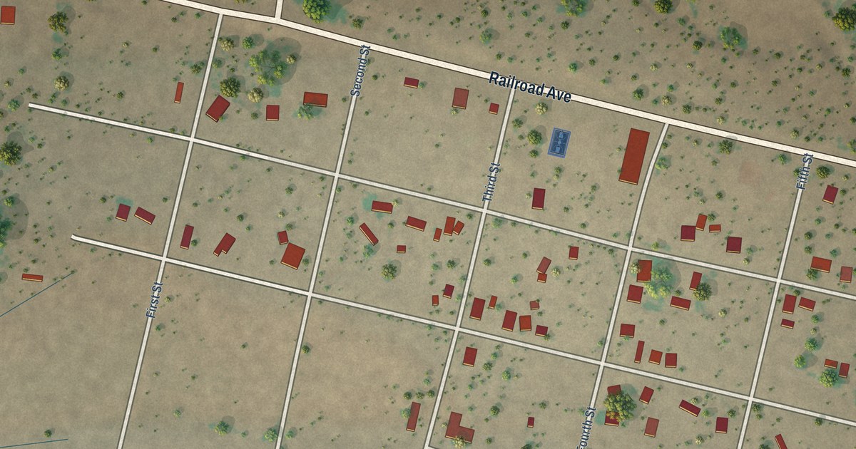 Map of Hachita, New Mexico in 2026