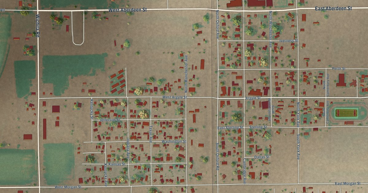 Map of Hagerman, New Mexico in 2026