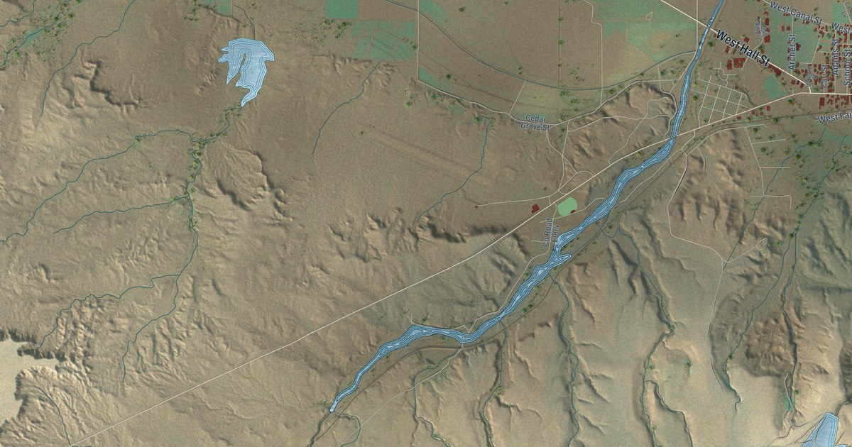 Map of Hatch, New Mexico in 2026