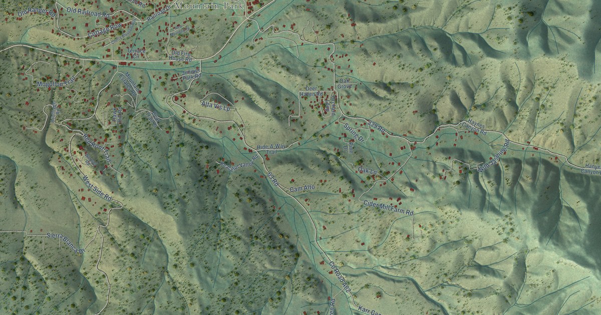 Map of High Rolls, New Mexico in 2026