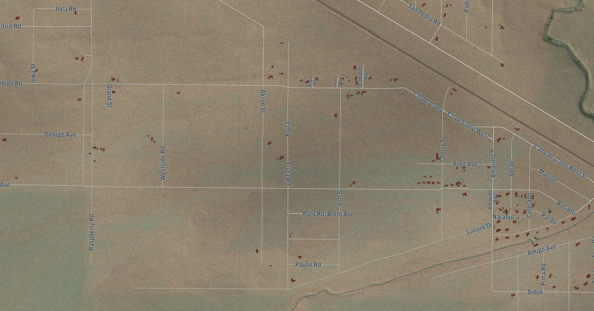 Map of Highland Meadows, New Mexico in 2026