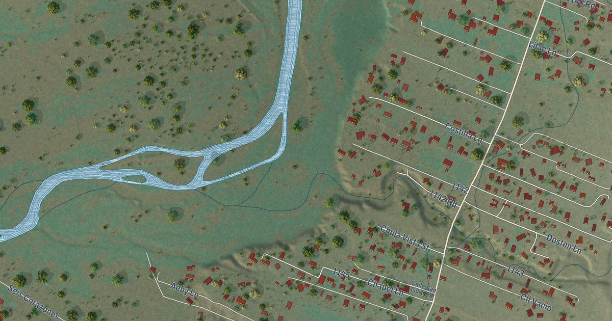 Map of La Mesilla, New Mexico in 2026
