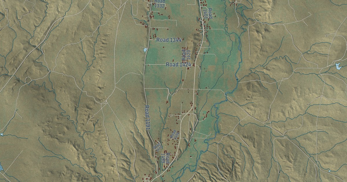 Map of La Plata, New Mexico in 2026