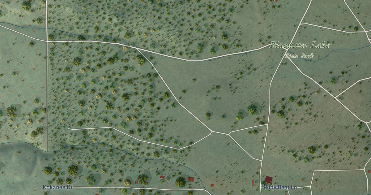 Map of Las Tusas, New Mexico in 2026