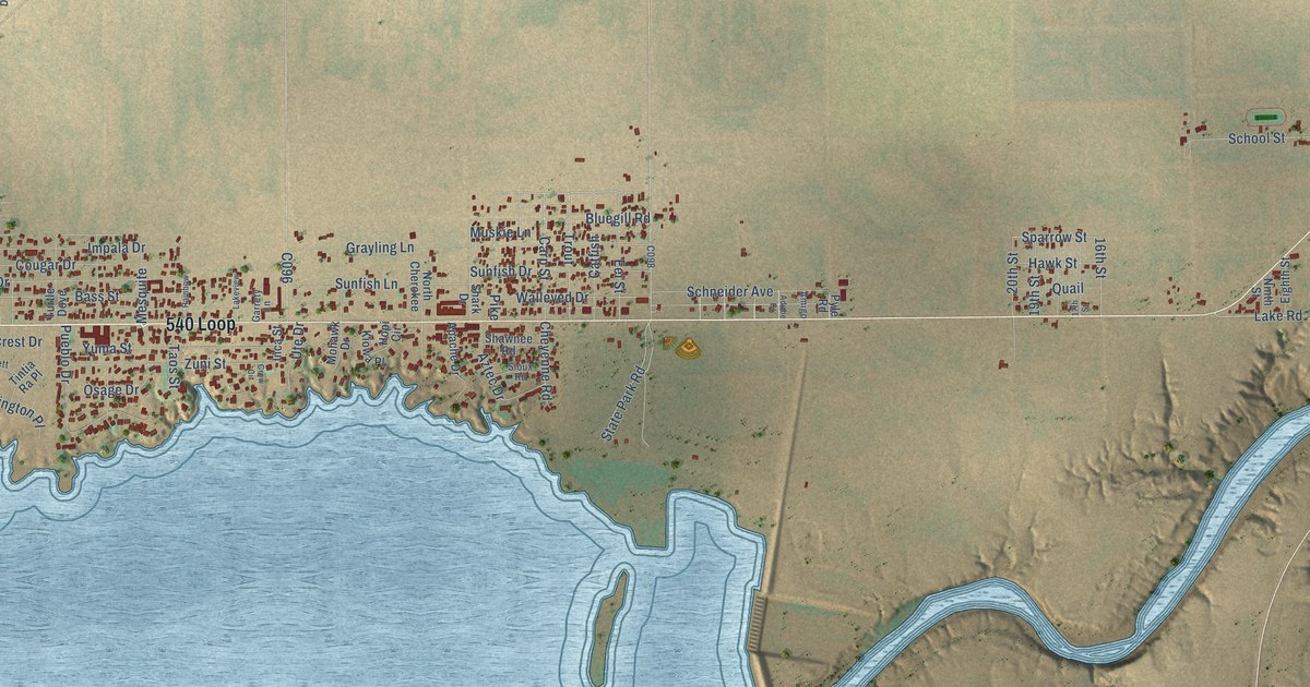 Map of Logan, New Mexico in 2026