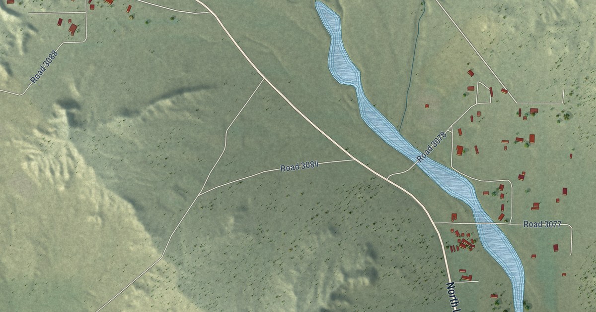 Map of North Light Plant, New Mexico in 2026