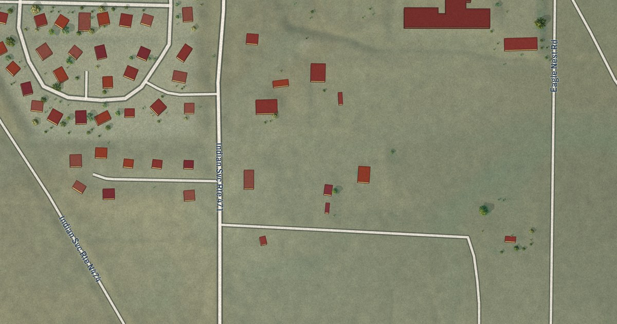 Map of Ojo Encino, New Mexico in 2026