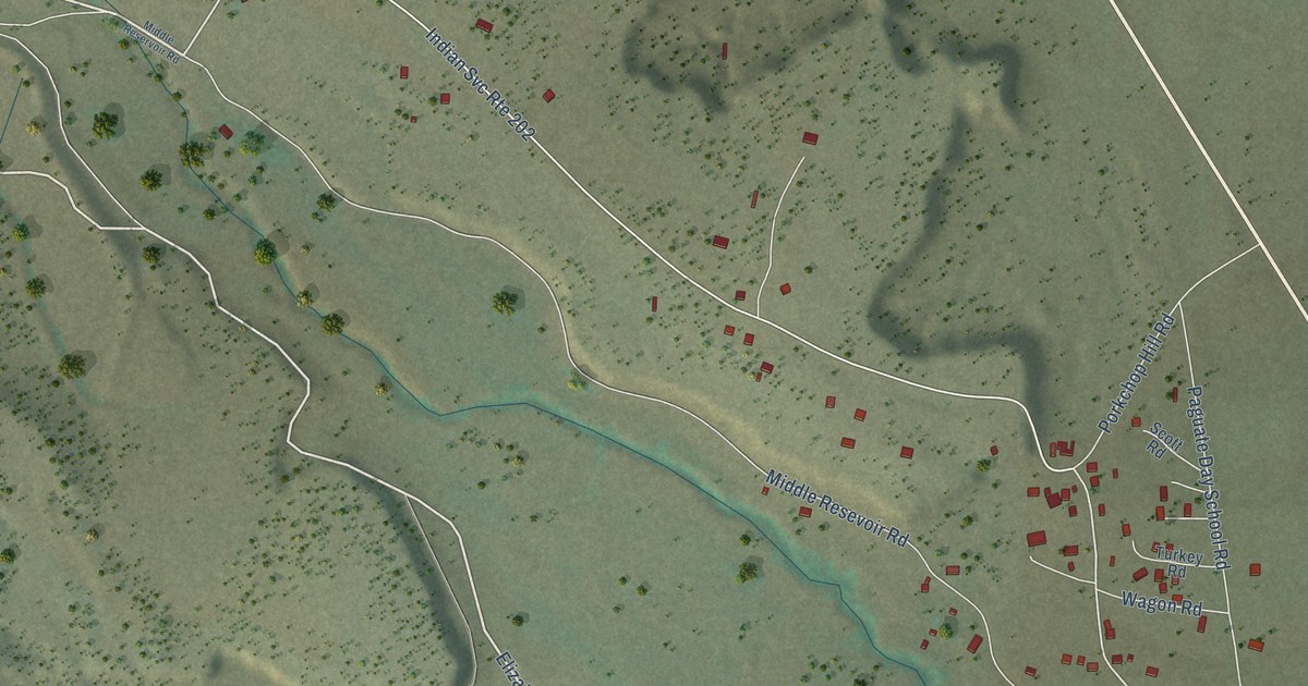 Map of Paguate, New Mexico in 2026