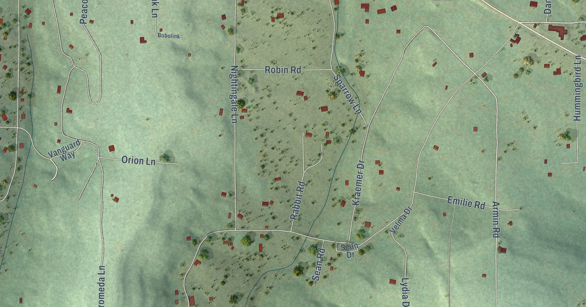Map of Ponderosa Pine, New Mexico in 2026