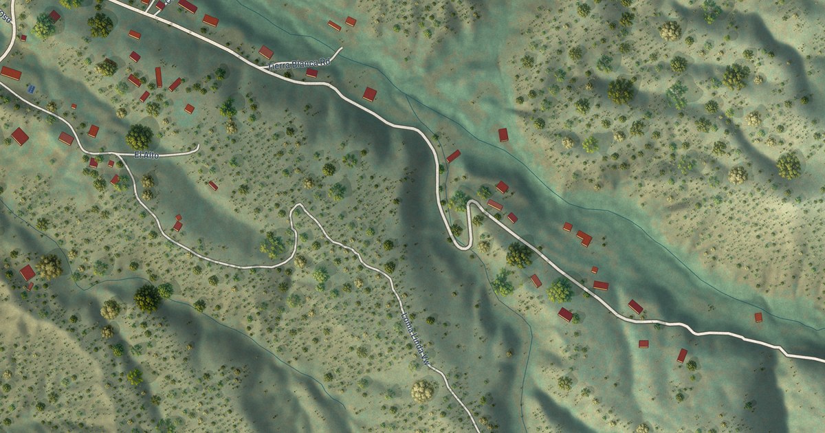 Map of Rio en Medio, New Mexico in 2026
