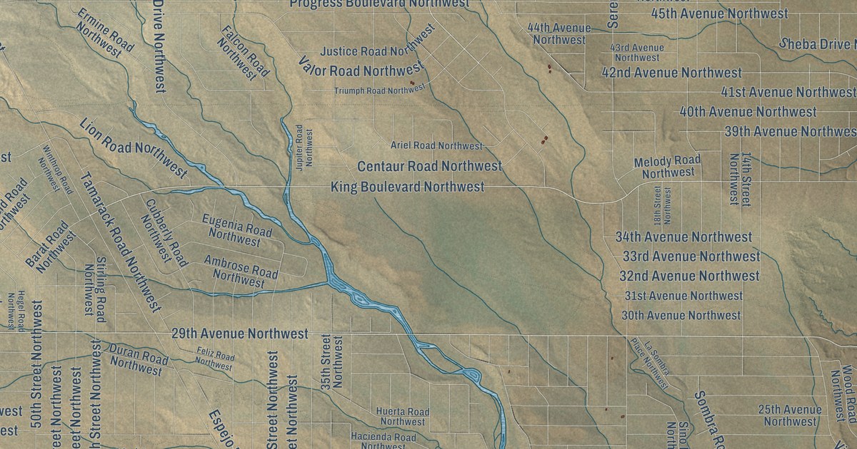 Map of Rio Rancho Estates, New Mexico in 2026