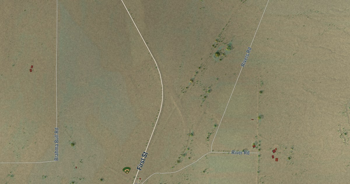 Map of Rodeo, New Mexico in 2026