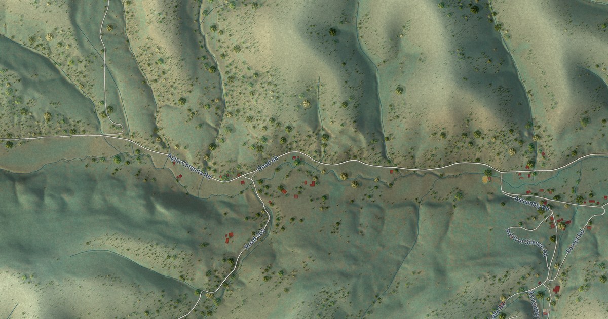 Map of Sacramento, New Mexico in 2026