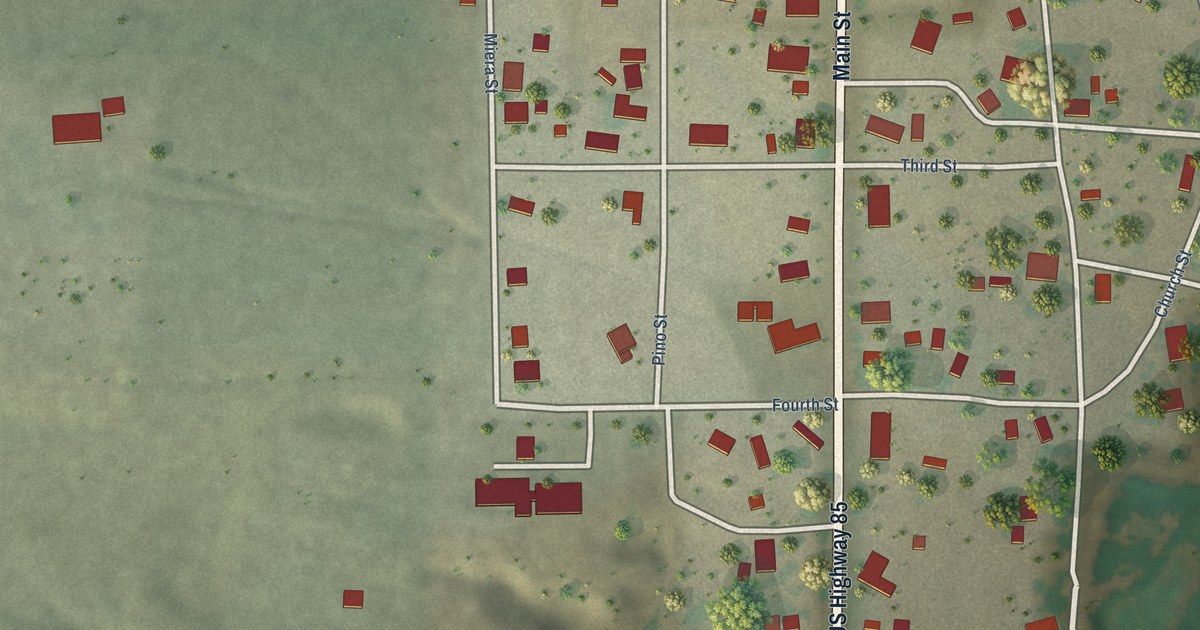 Map of San Antonio, New Mexico in 2026