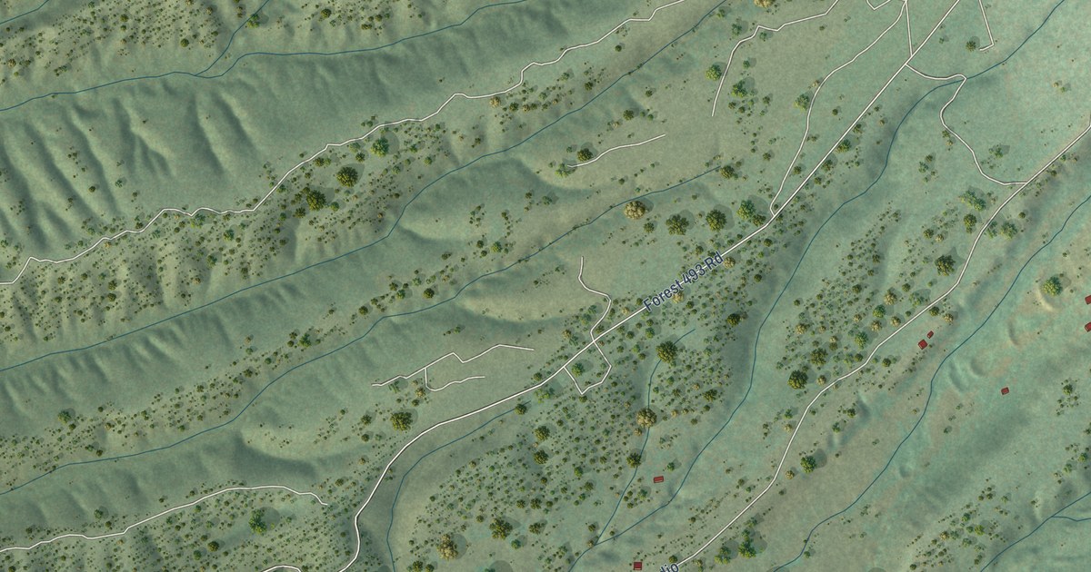 Map of San Cristobal, New Mexico in 2026