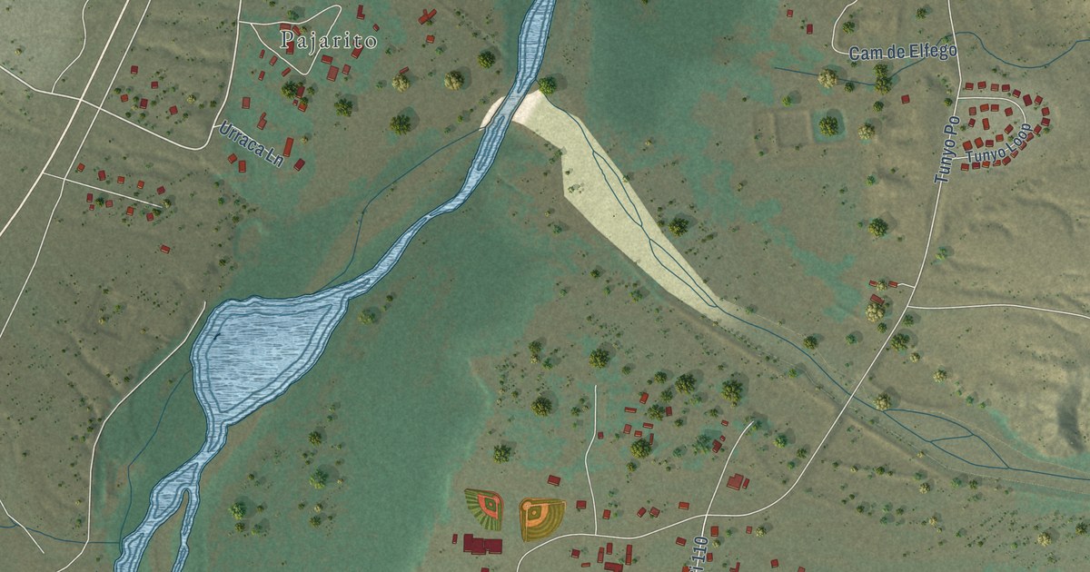 Map of San Ildefonso Pueblo, New Mexico in 2026
