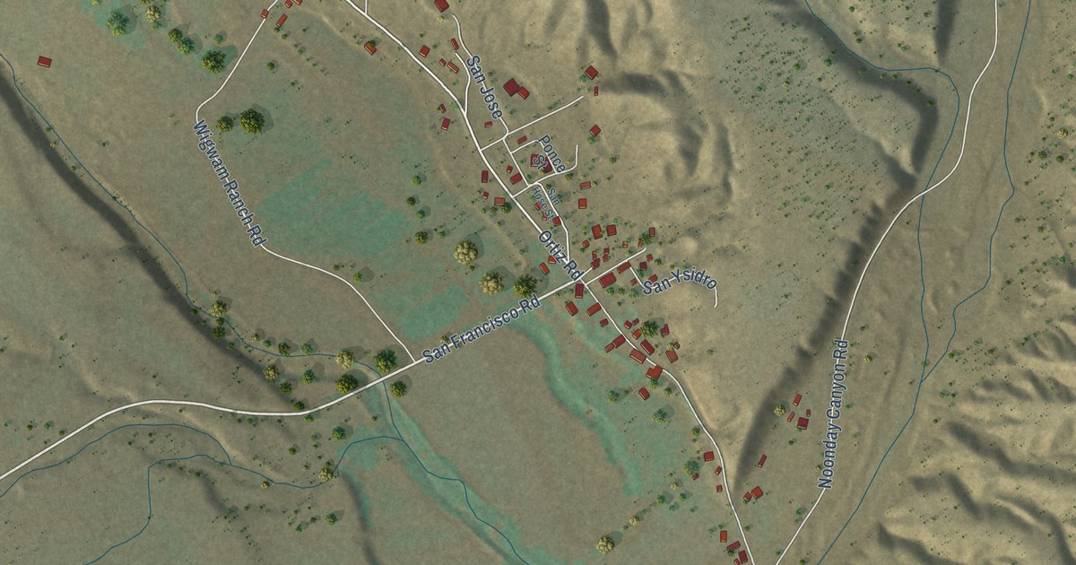 Map of San Lorenzo, New Mexico in 2026