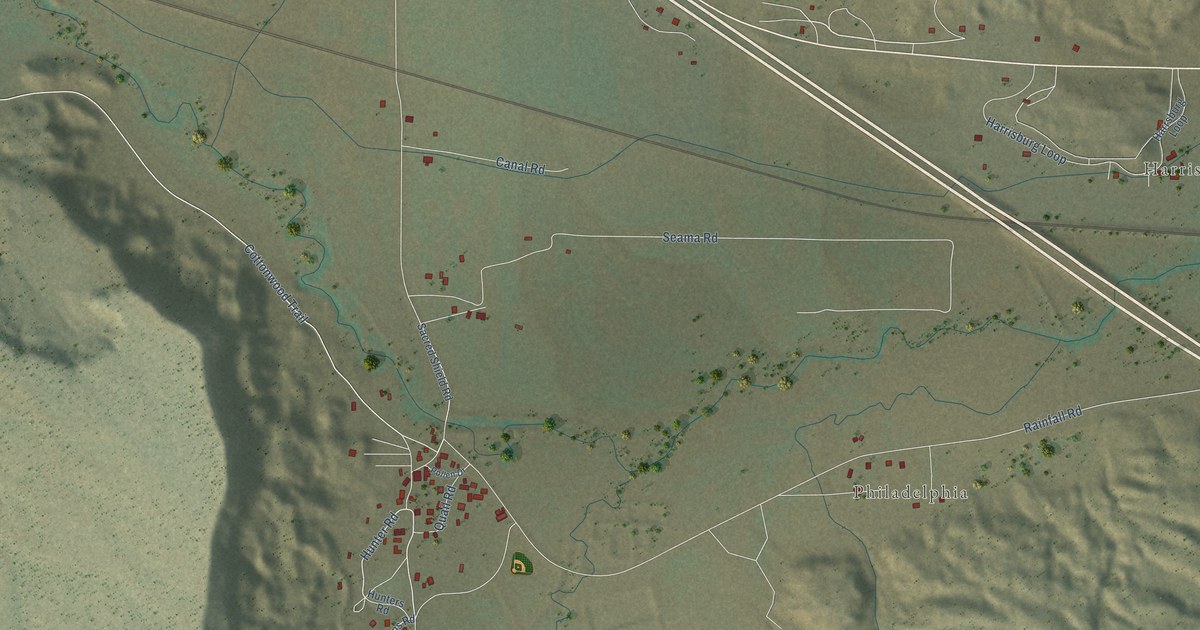 Map of Seama, New Mexico in 2026