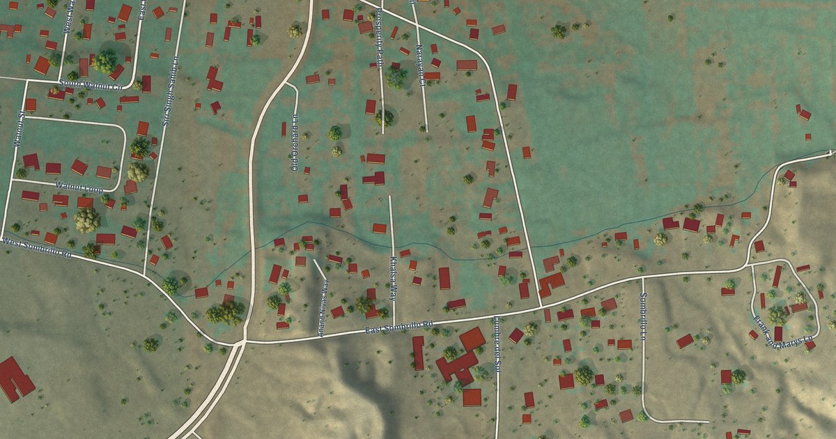 Map of Sombrillo, New Mexico in 2026