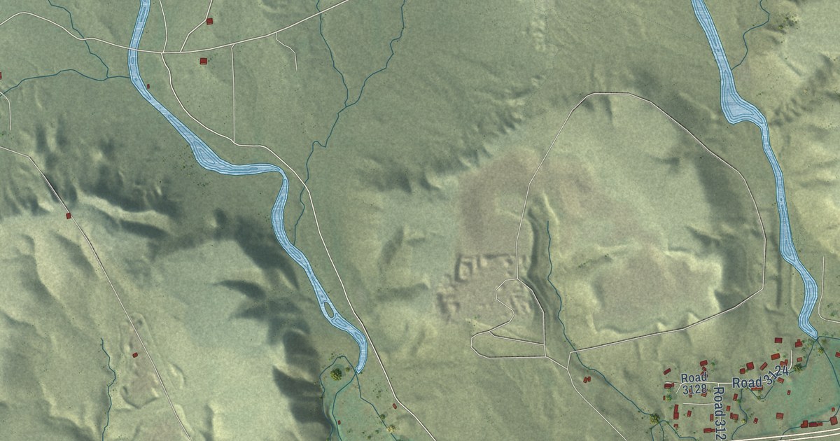 Map of Spencerville, New Mexico in 2026