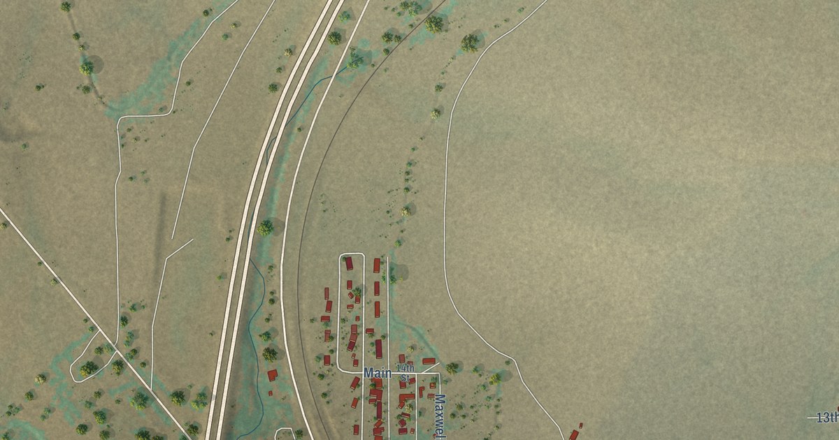 Map of Springer, New Mexico in 2026