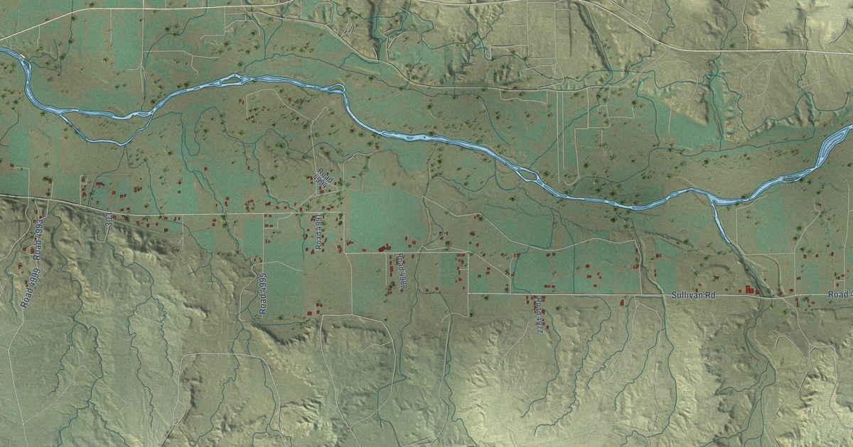 Map of Sullivan, New Mexico in 2026