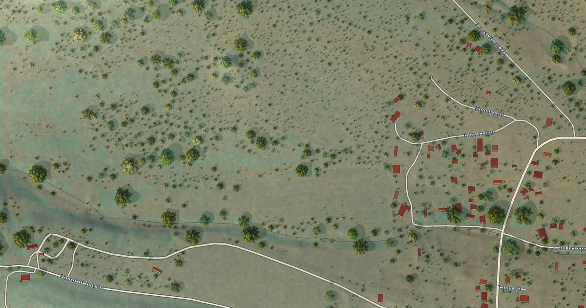Map of Tajique, New Mexico in 2026
