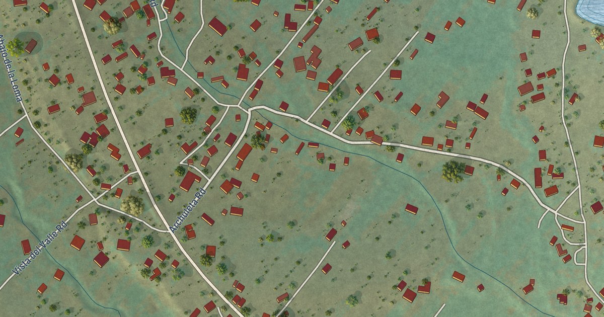 Map of Talpa, New Mexico in 2026