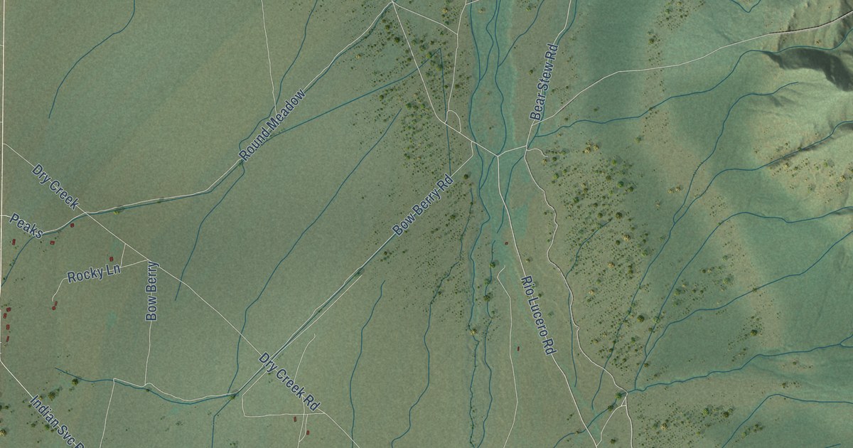 Map of Taos Pueblo, New Mexico in 2026