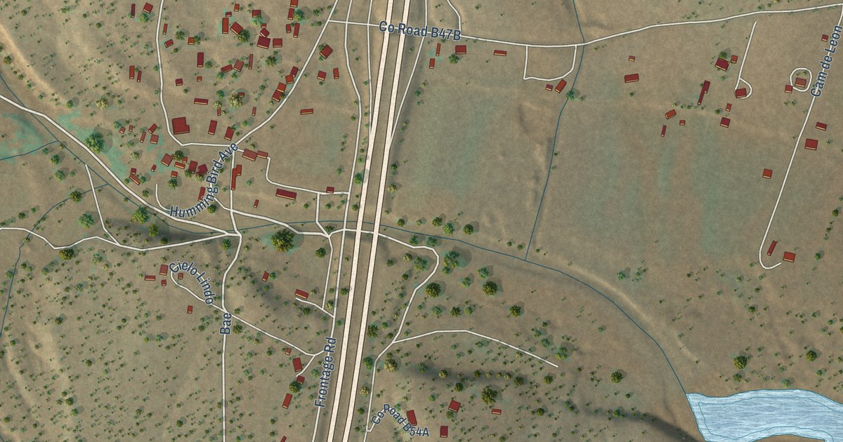 Map of Tecolote, New Mexico in 2026