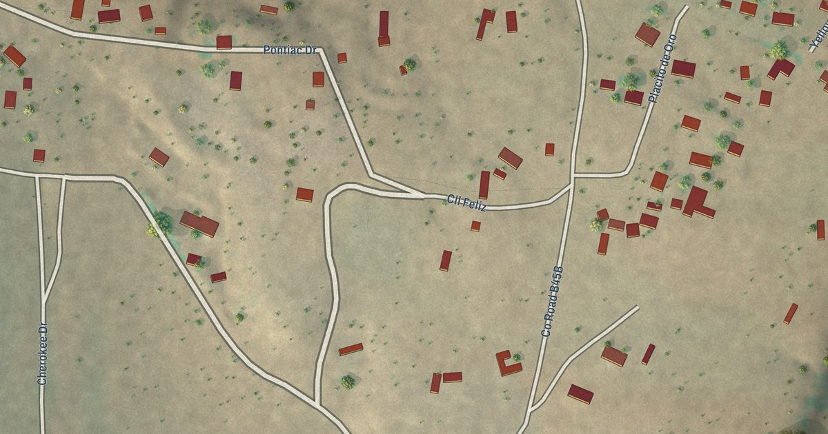 Map of Tecolotito, New Mexico in 2026