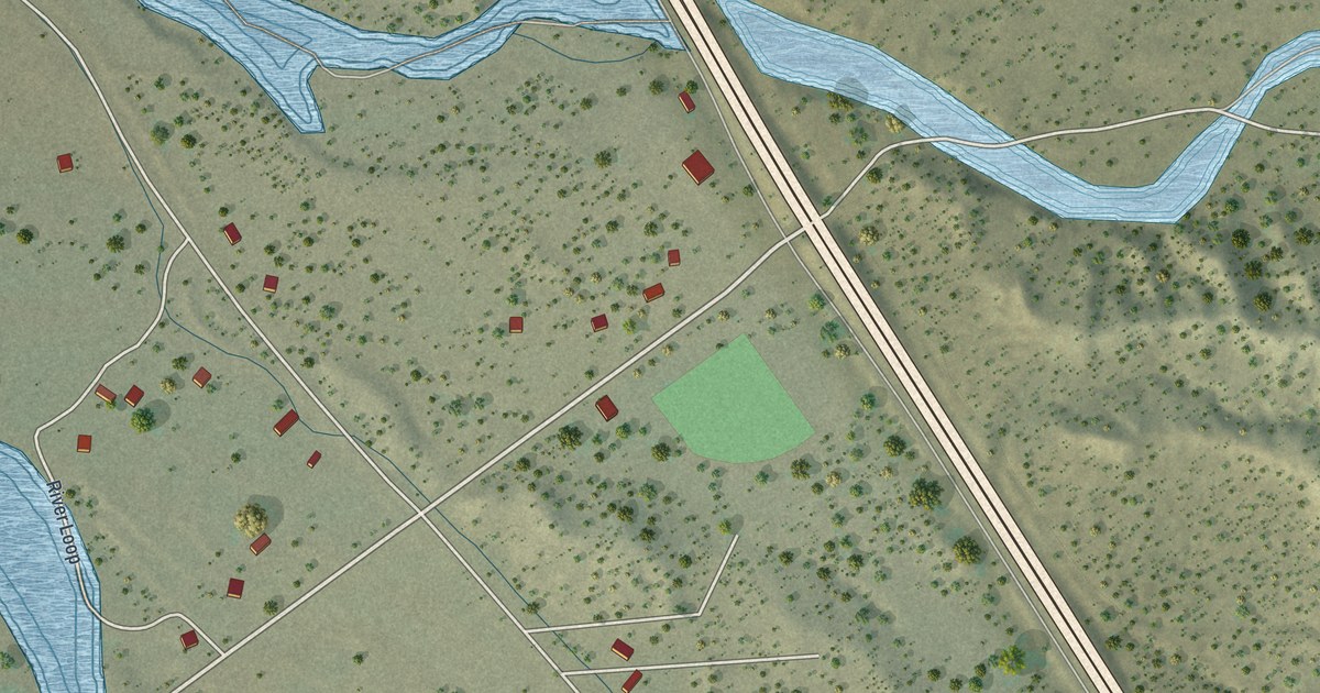 Map of Tesuque Pueblo, New Mexico in 2026