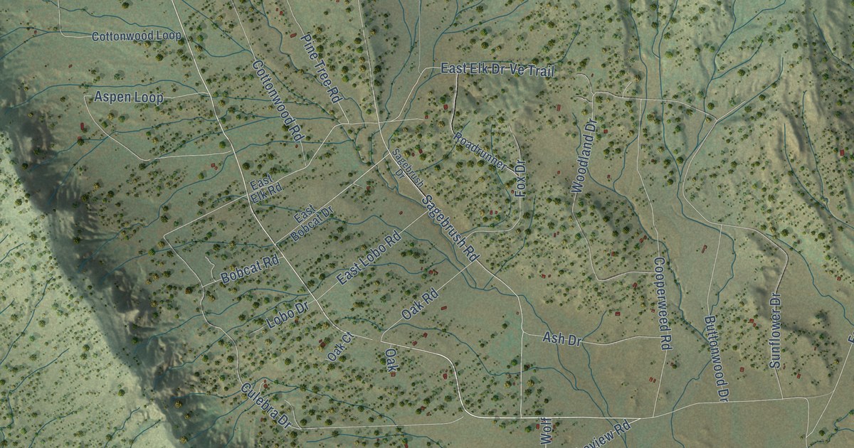 Map of Timberlake, New Mexico in 2026