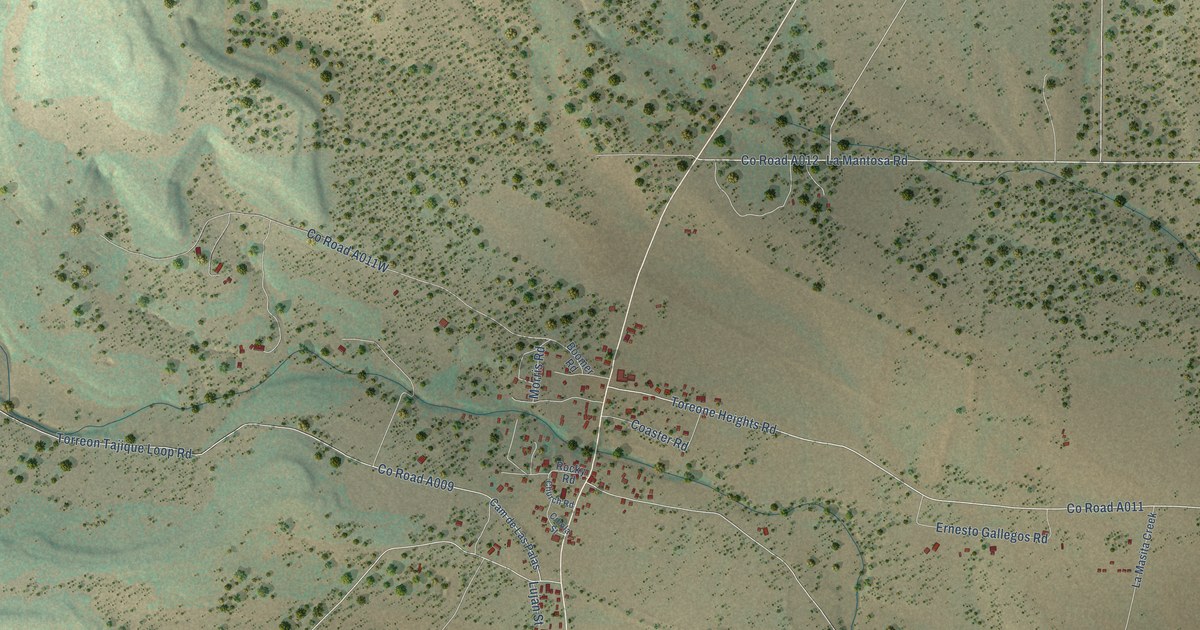 Map of Torreon, New Mexico in 2026