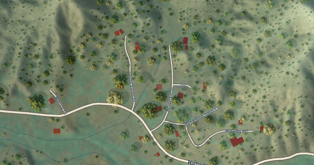 Map of Trout Valley, New Mexico in 2026