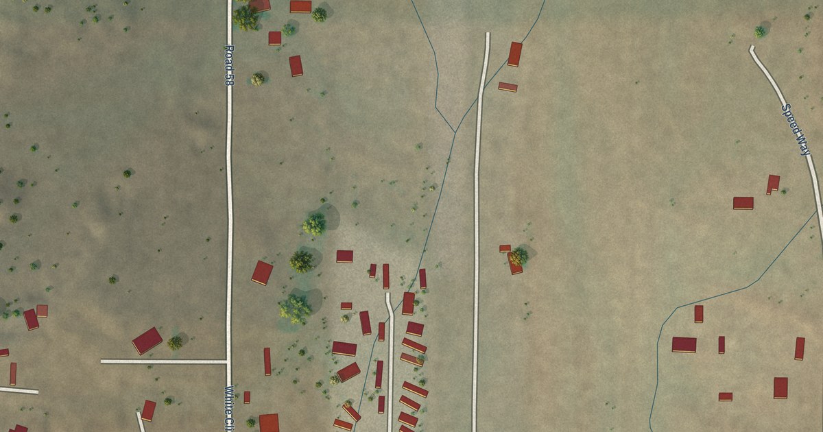 Map of White Cliffs, New Mexico in 2026