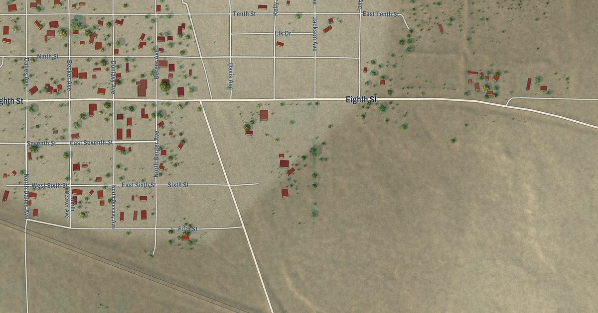 Map of Willard, New Mexico in 2026