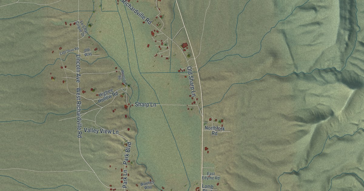 Map of Alamo, Nevada in 2026