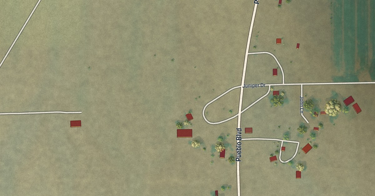 Map of Denio, Nevada in 2026