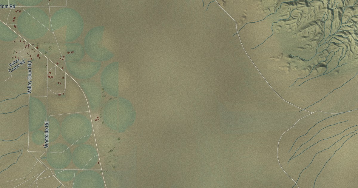 Map of Dyer, Nevada in 2026