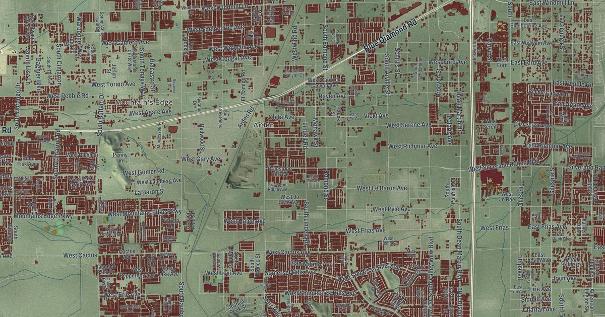 Map of Enterprise, Nevada in 2026