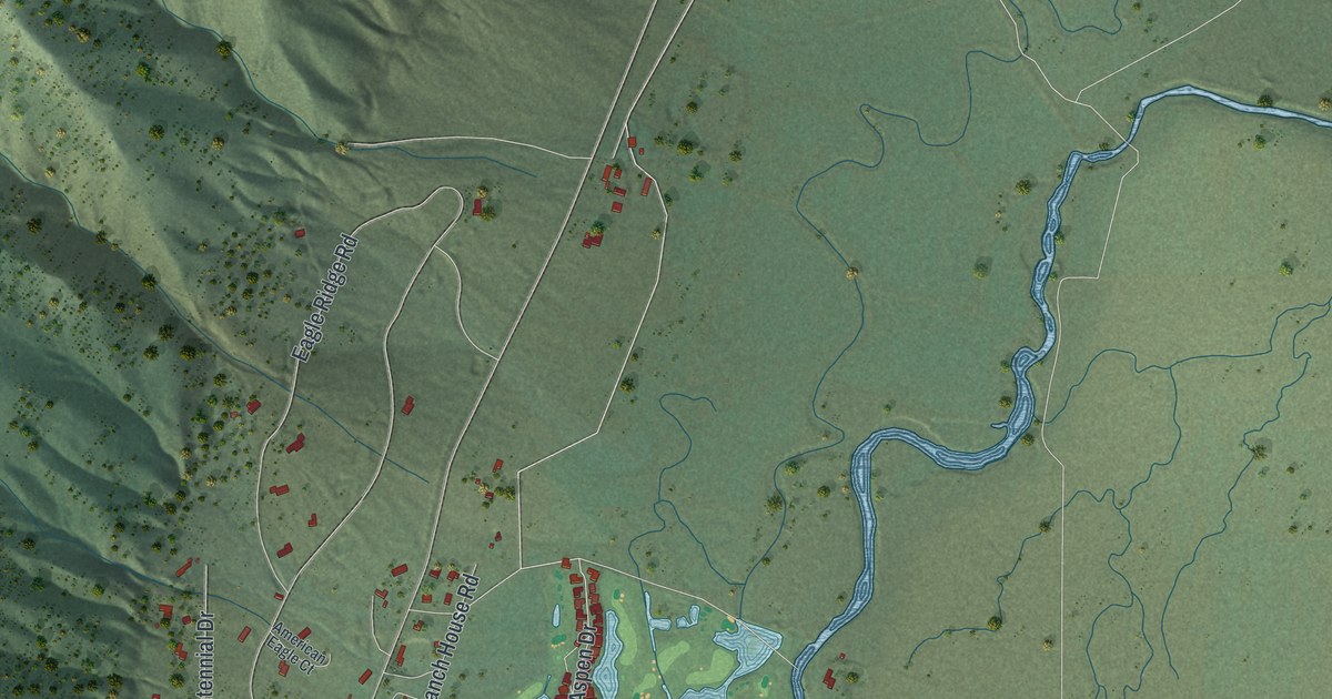 Map of Genoa, Nevada in 2026