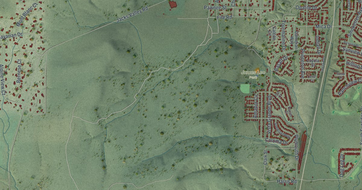 Map of Indian Hills, Nevada in 2026