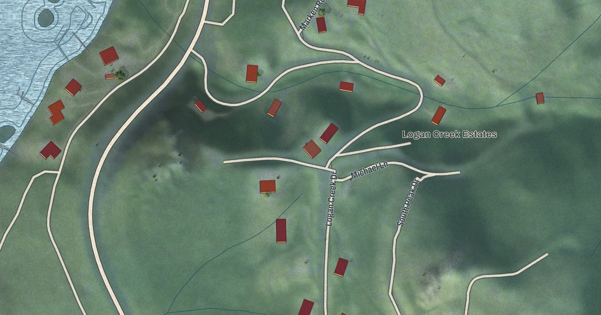 Map of Logan Creek, Nevada in 2026