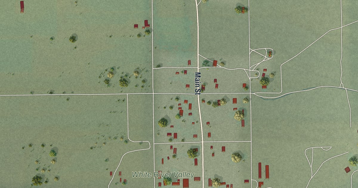 Map of Lund, Nevada in 2026