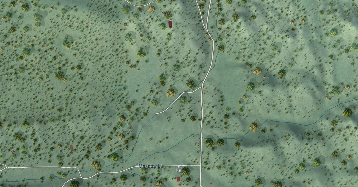 Map of Mount Wilson, Nevada in 2026