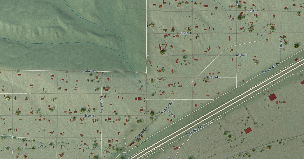 Map of Osino, Nevada in 2026