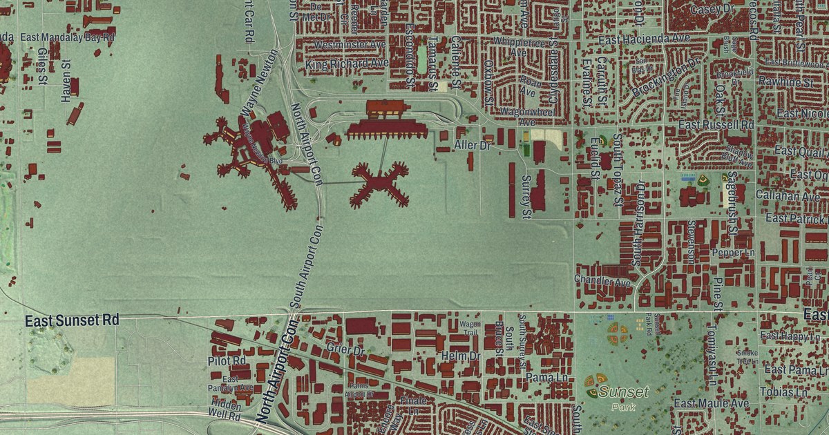 Map of Paradise, Nevada in 2026